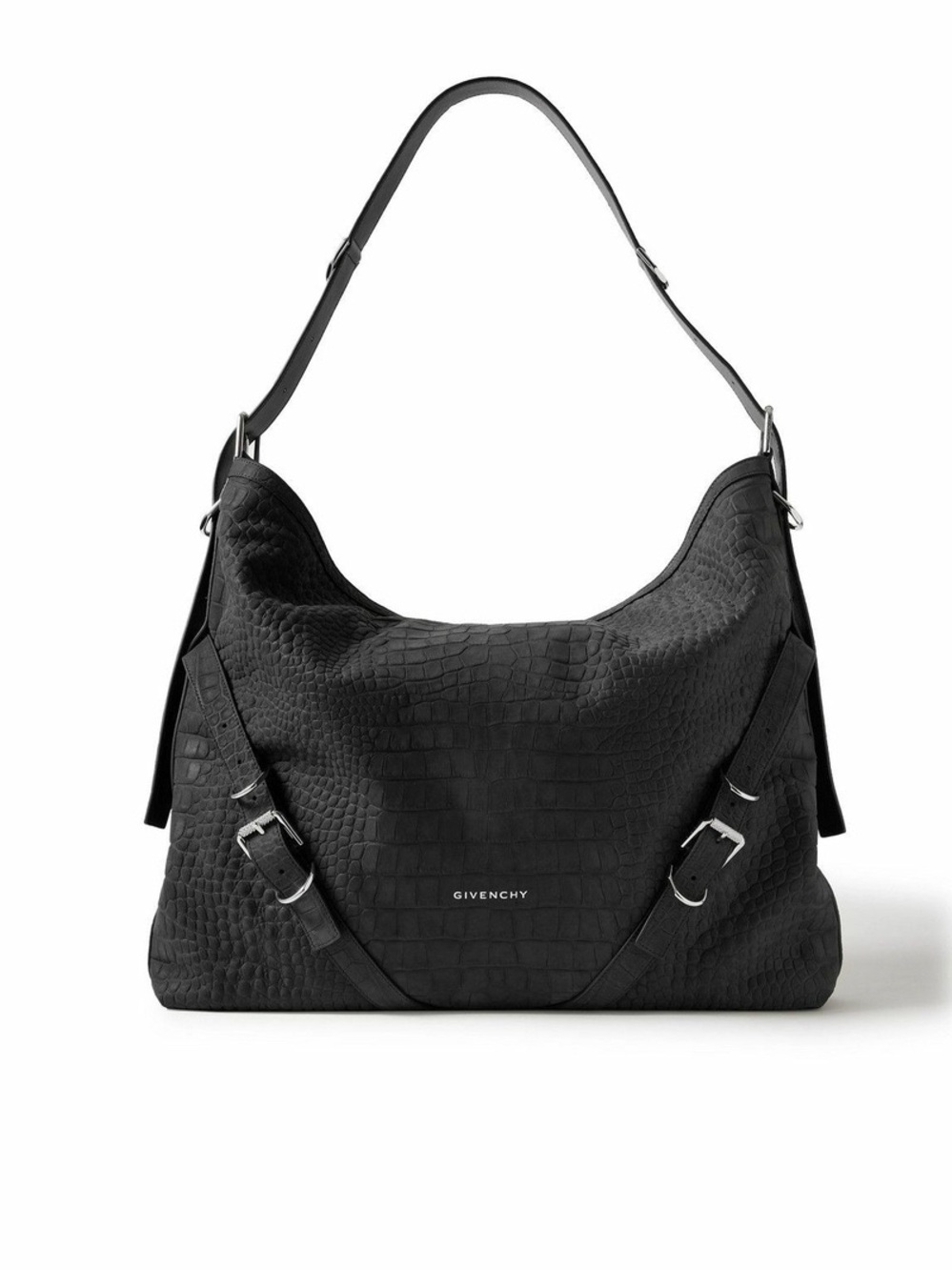 Givenchy XL Voyou matte croc effect unisex bag